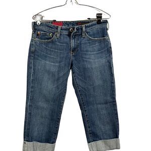 Ag the Liberty Capri Blue Jeans